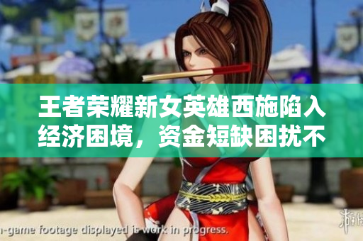 王者榮耀新女英雄西施陷入經(jīng)濟困境，資金短缺困擾不斷